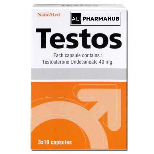 Testos 40 mg 30 gel capsules